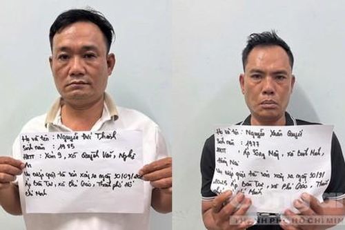TPHCM: Hai đối tượng đi xe biển số giả cướp giật dây chuyền 1,3 lượng vàng đã bị bắt