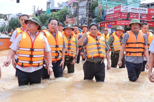 Thủ tướng giao Thái Nguyên khẩn trương xây dựng đường, đê hai bên sông Cầu