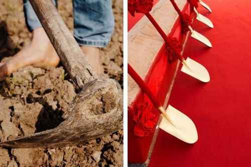 Cách cuốc đất động thổ chuẩn phong thủy