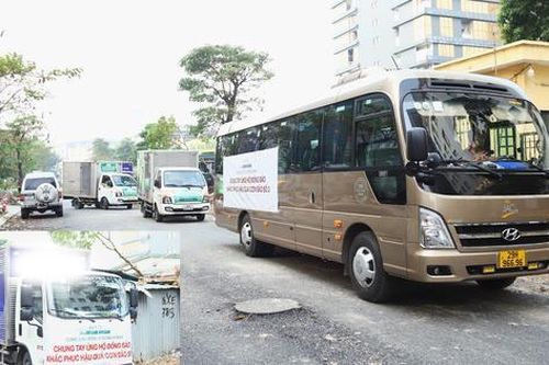Cục Đường bộ yêu cầu miễn phí qua trạm BOT cho xe chở hàng cứu trợ vùng lũ