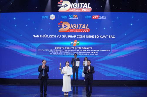 FPT có nhiều sản phẩm, dịch vụ, nền tảng được vinh danh nhất tại Giải thưởng Chuyển đổi số Việt Nam 2025
