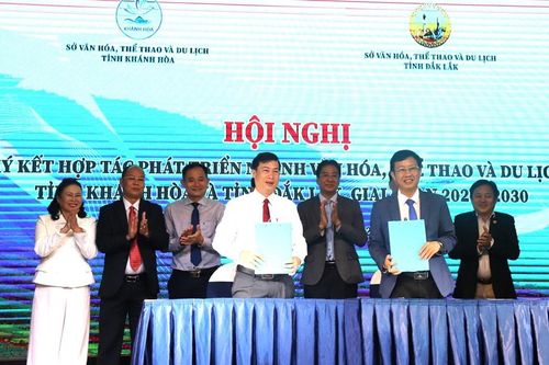 Khánh Hòa - Đắk Lắk ký kết hợp tác toàn diện văn hóa, thể thao, du lịch