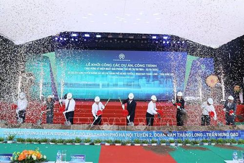 Hà Nội khởi công tuyến Metro Nam Thăng Long - Trần Hưng Đạo