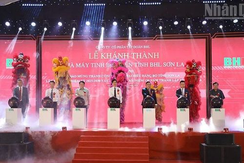 Khánh thành Nhà máy tinh bột biến tính BHL tại Sơn La