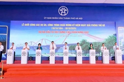 Hà Nội khởi công xây dựng cầu Trần Hưng Đạo
