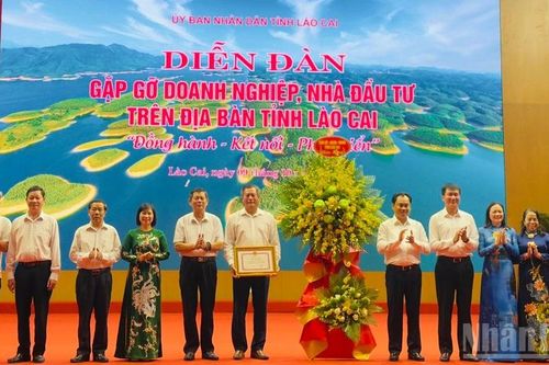 Lào Cai gặp gỡ doanh nghiệp, nhà đầu tư