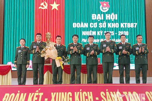 Đoàn cơ sở Kho KT887 xung kích trong chuyển đổi số