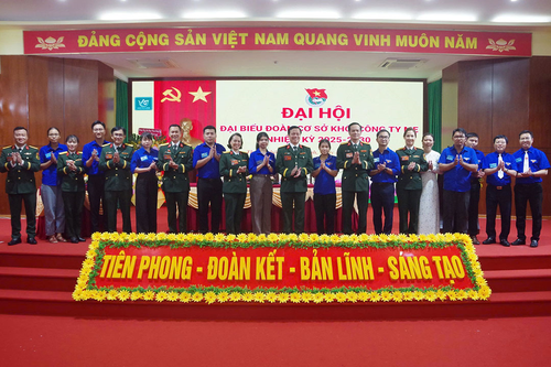 Tổng Công ty 28 tổ chức Đại hội đại biểu Đoàn cơ sở Khối công ty mẹ nhiệm kỳ 2025 - 2030