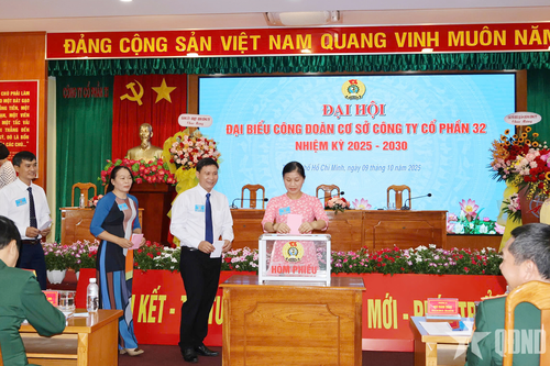 Công đoàn Công ty Cổ phần 32, Tổng cục Hậu cần - Kỹ thuật phấn đấu hàng năm thực hiện 20 sáng kiến