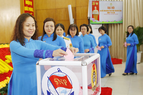 Đại hội Công đoàn Trung tâm Điều độ cảng nhiệm kỳ 2025-2030