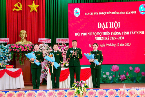 Hội Phụ nữ Bộ đội Biên phòng tỉnh Tây Ninh đạt kết quả toàn diện, bền vững trong công tác phụ nữ