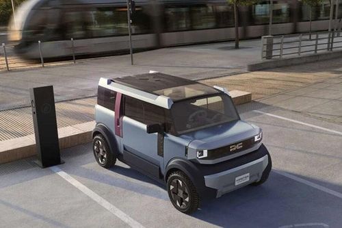 Dacia Hipster - ôtô điện 'bình dân' dùng điện thoại thay màn hình giải trí