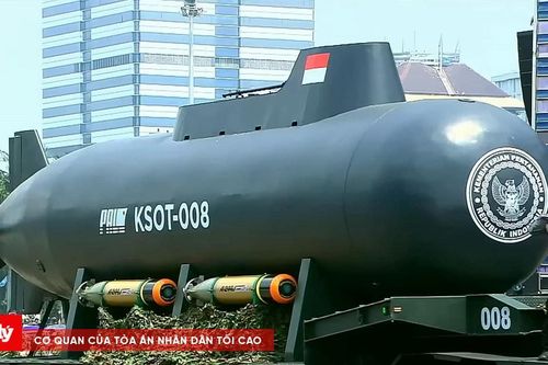 Lần đầu tiên một quốc gia Đông Nam Á công khai tàu ngầm tự hành