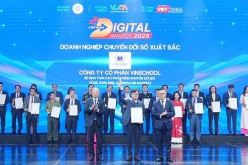 4 giải pháp công nghệ giúp Vinschool đạt giải 'Doanh nghiệp chuyển đổi số xuất sắc 2025'