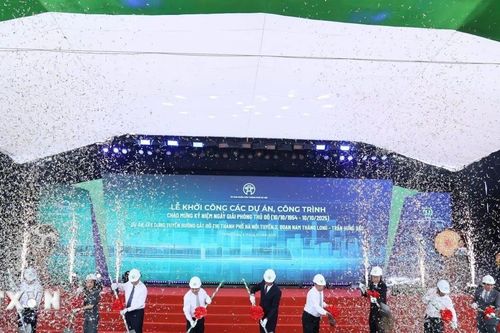 Hà Nội khởi công tuyến Metro Nam Thăng Long-Trần Hưng Đạo