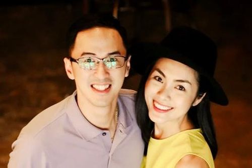 Khoảnh khắc bình dị của ông xã Tăng Thanh Hà bên con trai gây sốt