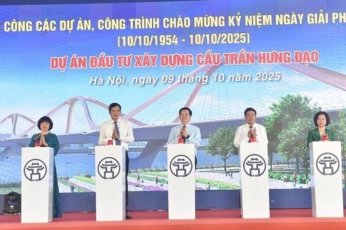Hà Nội khởi công xây cầu có kiến trúc độc đáo bắc qua sông Hồng, kết nối trung tâm