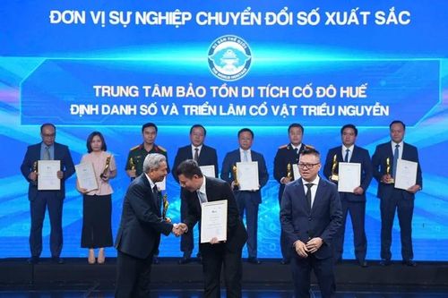 Đơn vị bảo tồn cố đô Huế nhận giải thưởng chuyển đổi số