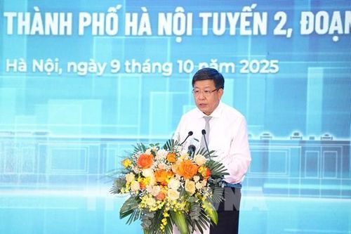 Hà Nội khởi công tuyến Metro Nam Thăng Long - Trần Hưng Đạo