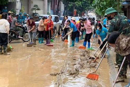 Cao Bằng: Gần 1.000 người tham gia khắc phục hậu quả mưa bão
