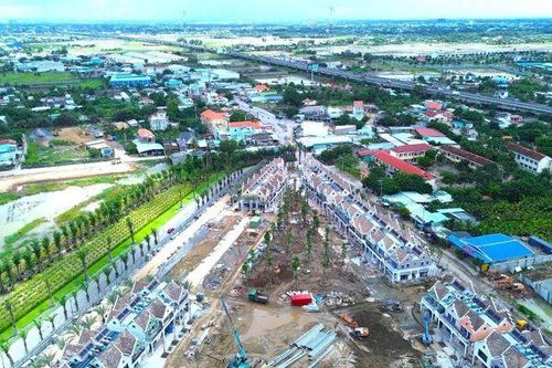 Công trường dự án gần 220 ha của Ecopark tại Tây Ninh