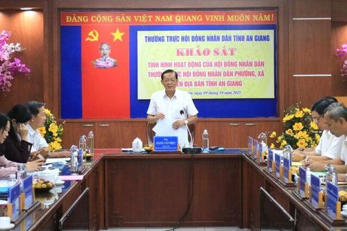 Thường trực HĐND tỉnh khảo sát tình hình hoạt động của HĐND, Thường trực HĐND các xã, phường