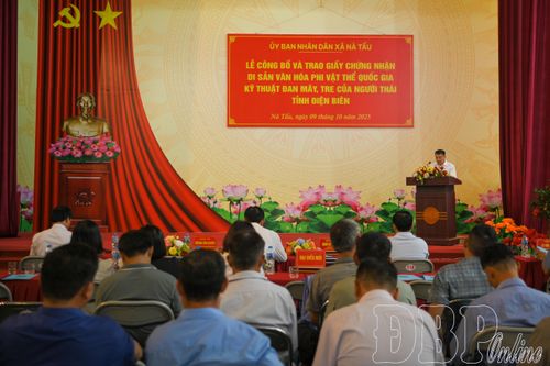 Kỹ thuật đan mây, tre của người Thái được công nhận là di sản văn hóa phi vật thể quốc gia