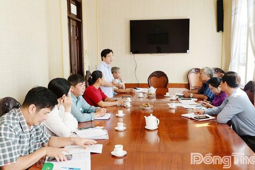 Xã Mỹ Thành, Bình Phú thống nhất công tác phối hợp tuyên truyền với Báo và phát thanh, truyền hình Đồng Tháp