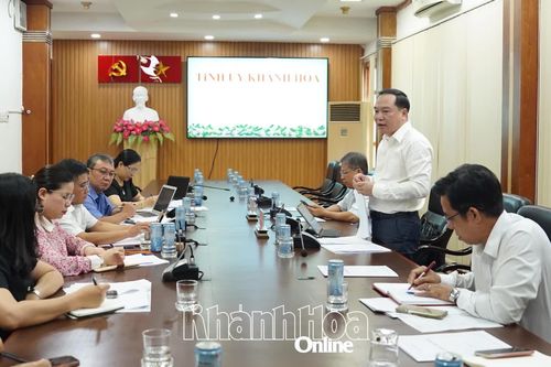 Thường trực Tỉnh ủy giao ban công tác quý III với các cơ quan tham mưu, giúp việc của Tỉnh ủy