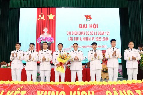 Đại hội Đoàn cơ sở Lữ đoàn 101 lần thứ X, nhiệm kỳ 2025 - 2030