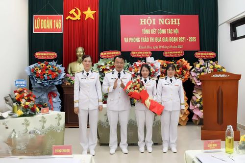 Hội Phụ nữ Lữ đoàn 146 tổng kết nhiệm kỳ 2021 - 2025