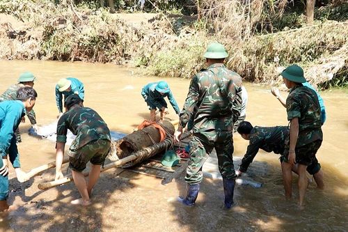 Hủy nổ thành công quả bom nặng hơn 3 tạ tại xã Đông Cuông