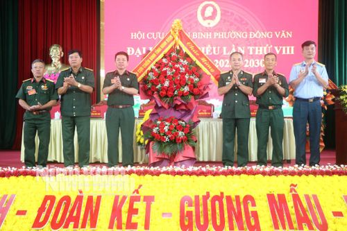 Đại hội đại biểu Hội Cựu chiến binh phường Đồng Văn lần thứ VIII, nhiệm kỳ 2025 - 2030