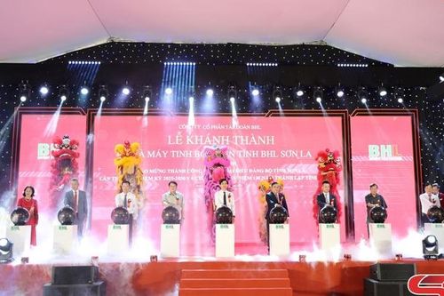 Khánh thành Nhà máy tinh bột biến tính BHL Sơn La