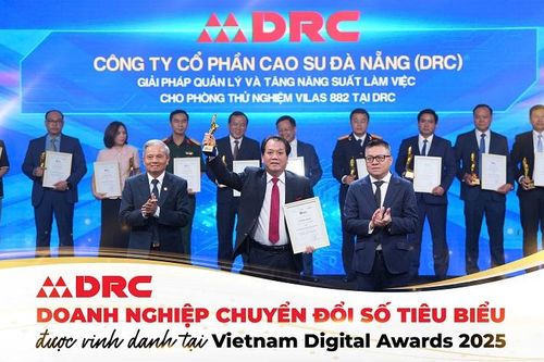 DRC - Doanh nghiệp chuyển đổi số tiêu biểu được vinh danh tại VDA 2025