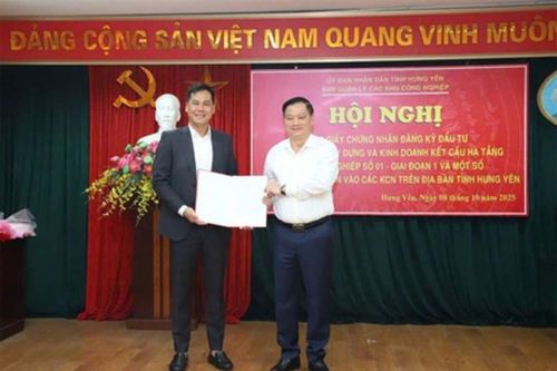 Hưng Yên đón Khu công nghiệp mới 2.300 tỷ đồng