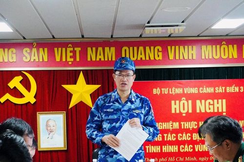 Vùng Cảnh sát biển 3 hoàn thành khảo sát, nắm tình hình các vùng biển, đảo ven bờ