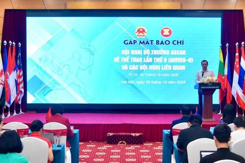 Việt Nam đăng cai Hội nghị Bộ trưởng ASEAN về thể thao lần thứ 8
