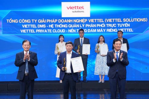 2 sản phẩm của Viettel Solutions được vinh danh tại Giải thưởng Chuyển đổi số Việt Nam 2025