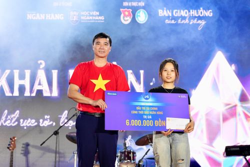 Hàng nghìn sinh viên Học viện Ngân hàng hào hứng tham gia 'Đấu trí tài chính' đặc biệt