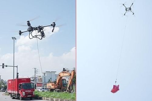 Viettel triển khai drone cứu trợ đồng bào vùng lũ Thái Nguyên