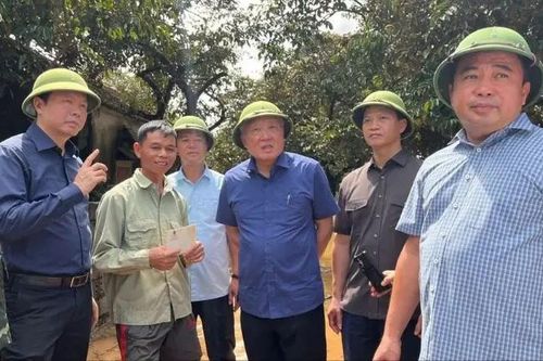 Phó Thủ tướng kiểm tra công tác khắc phục hậu quả mưa lũ tại Bắc Ninh