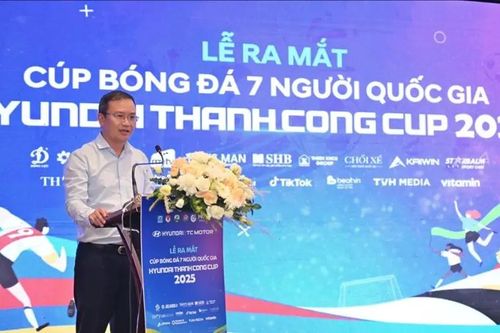 Công bố giải bóng đá 7 người Cúp quốc gia 2025