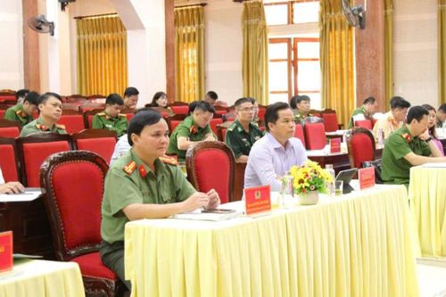 Công an tỉnh tổ chức lấy ý kiến các dự án luật, pháp lệnh do Bộ Công an chủ trì soạn thảo