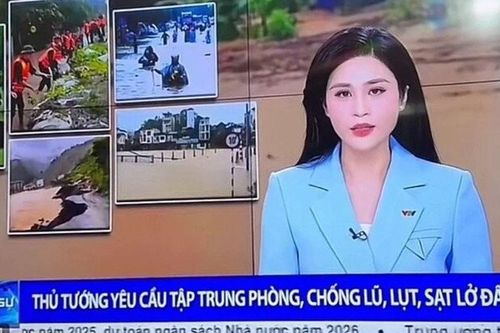 BTV Thời sự Minh Trang lên tiếng về sự cố 'nói nhịu' trong bản tin bão lụt, MC Mai Ngọc gặp tình huống 'đáng sợ'