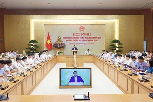 Thủ tướng chủ trì Hội nghị triển khai chương trình quốc gia phòng, chống ma túy đến năm 2030