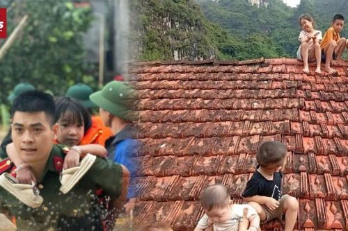 Tiếng gọi mẹ xé lòng trên mái nhà ngập trong lũ dữ ở Lạng Sơn
