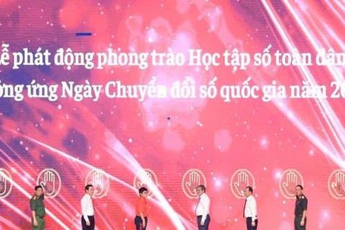 Hà Nội phát động phong trào 'Học tập số toàn dân ': Gần dân hơn - Nhanh hơn - Hiệu quả hơn