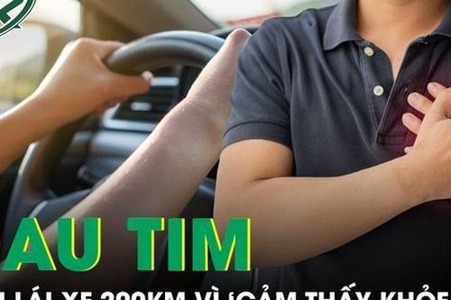 Người đàn ông suýt chết vì tự lái xe 200km khi đau tim do 'cảm thấy còn khỏe'