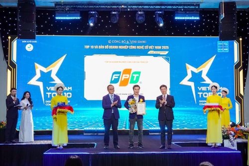 3 sản phẩm của FPT được vinh danh tại Vietnam Top 10 Tech & Map 2025